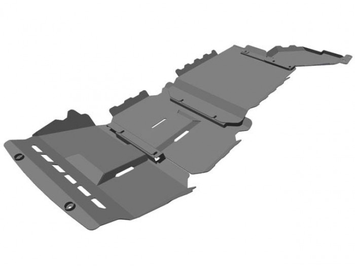 Brown Davis Complete Guard Set Suitable For Ford Ranger/Mazda BT-50 (2012 on) (Kit) - UGFRPX
