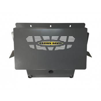 Brown Davis Radiator Steering Guard Suitable For Toyota LandCruiser 100 Series (IFS) (Each) - UGTL100F1