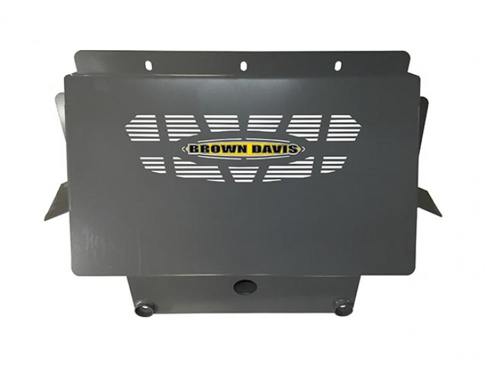 Brown Davis Radiator Steering Guard Suitable For Toyota LandCruiser 100 Series (IFS) (Each) - UGTL100F1