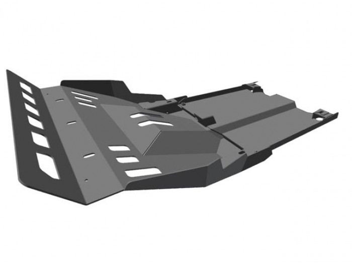 Brown Davis Sump/Steering Guard Suitable For Toyota LandCruiser 200 Series (Kit) - UGTL200