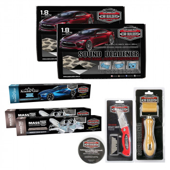 Car Builders Single Cab Sound Deadening Pack 3 - 4x4_SCP_3