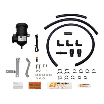 Direction Plus Provent Oil Separator Suitable For Toyota LandCruiser 70 Series 2012 on( Passenger side mount. Safari Air Max Snorkel compatible) (Kit) - PV625DPK