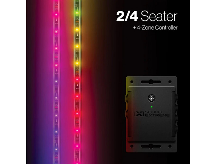 Ecoxgear Extreme Strips - 2/4 Seat Cart + LED Controller - SEI-LEDZ4UGLW24AU Ecoxgear Extreme Strips - 2/4 Seat Cart + LED Controller - SEI-LEDZ4UGLW24AU