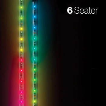 Ecoxgear 6 Seat Golf Cart Underglows - SEI-SEUGLW1236AU