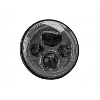 STEDI 7 Inch IRIS LED Headlight (Each) - LEDMOTO-IRIS-7