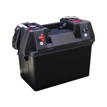 KT Cables Battery Box Portable with Voltmeter (Each) - KT71203