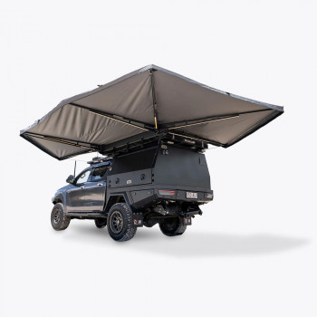 HARDKORR 270 Degree Extra-Large Free Standing Awning W/ Dual Colour LED Lighting (Each) - HKAWN-XL