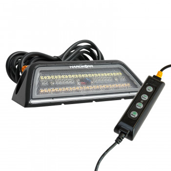 HARDKORR XDW Series Tri-Colour 45 Degree Angled LED Work Light (Black) - HKXDWOW45B