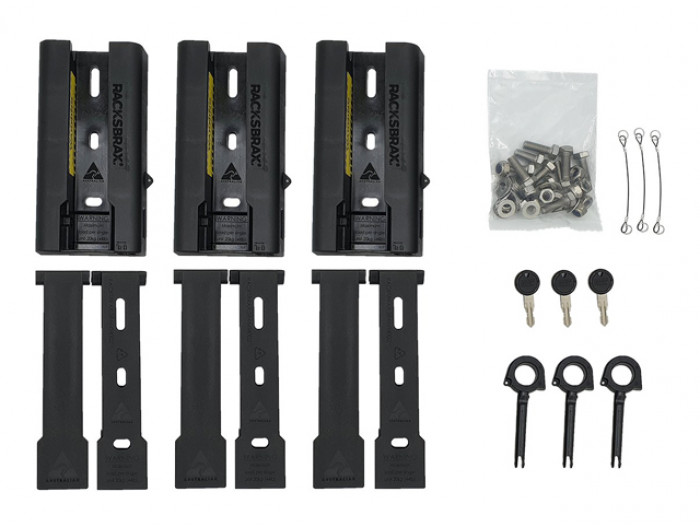 RacksBrax XD Hitch Triple Pack (Kit) - 9001