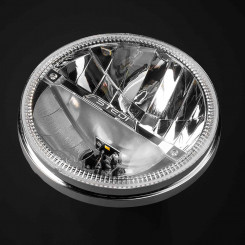STEDI Homage 7 Inch LED Headlight - Chrome (5700K) - LED-HOMAGE-5700CHR