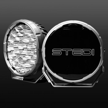 STEDI Type-X™ Sport Plus 8.5 Inch LED Driving Lights Silver Edition - ST-01-SRT-802