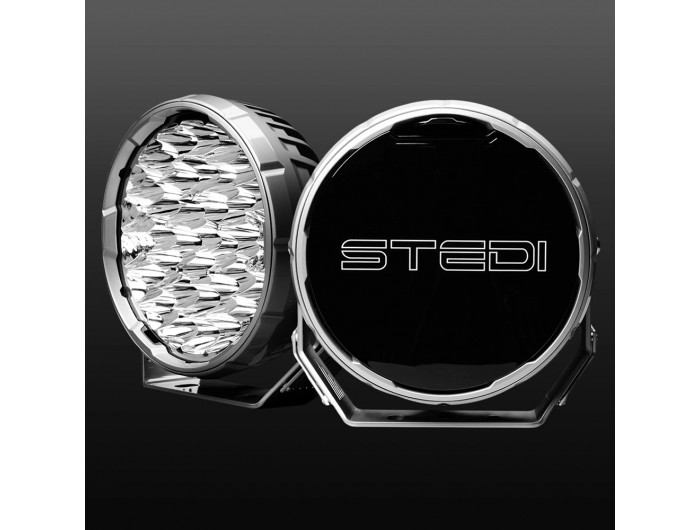 STEDI Type-X™ Sport Plus 8.5 Inch LED Driving Lights Silver Edition - ST-01-SRT-802