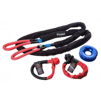 Saber OffRoad Light Weight Winch Recovery Kit (Each) - SBR-WRK1