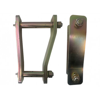 Superior Extended Shackles 2 Inch (50mm) Suitable For Ford Ranger PY/Volkswagen Amarok NF 2023 on Rear - FRPYVWAEXSH-XXX