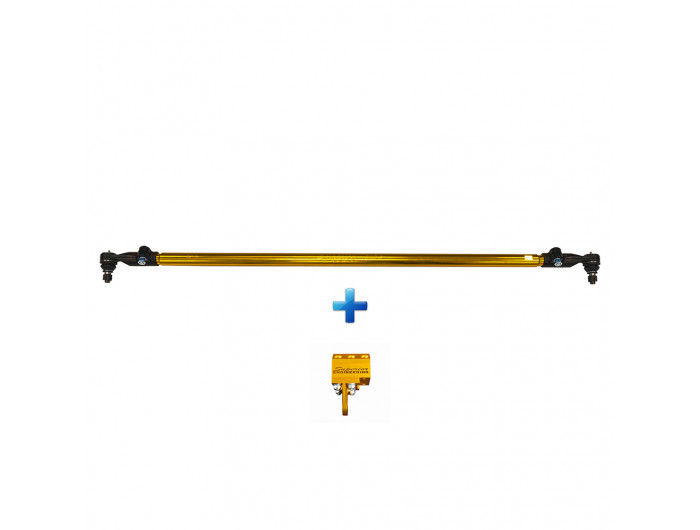 Superior Billet Series 7075 - T6 Alloy Drag Link Solid Bar 0-3 Inch (0-75mm) Lift Suitable For Nissan Patrol GU Ute and Pre 1/2000 Wagon Adjustabl - GUDLU-03-AL Superior Billet Series 7075 - T6 Alloy Drag Link Solid Bar 0-3 Inch (0-75mm) Lift Suitable For Nissan Patrol GU Ute and Pre 1/2000 Wagon Adjustabl - GUDLU-03-AL