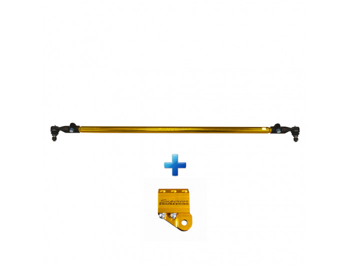 Superior Billet Series 7075 - T6 Alloy Drag Link Solid Bar 0-3 Inch (0-75mm) Lift Suitable For Nissan Patrol GU 1/2000 On Wagon Adjustable - GUDLW-03-AL Superior Billet Series 7075 - T6 Alloy Drag Link Solid Bar 0-3 Inch (0-75mm) Lift Suitable For Nissan Patrol GU 1/2000 On Wagon Adjustable - GUDLW-03-AL