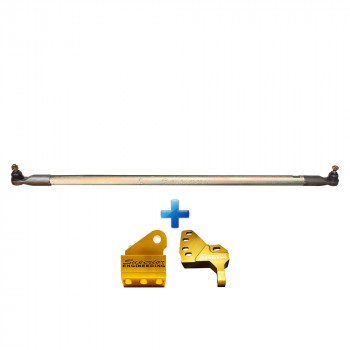 Superior Drag Link Comp Spec 4340M Solid Bar Suitable For Toyota LandCruiser 76/78/79 Series Adjustable (Each) - 79#4340DRAG8