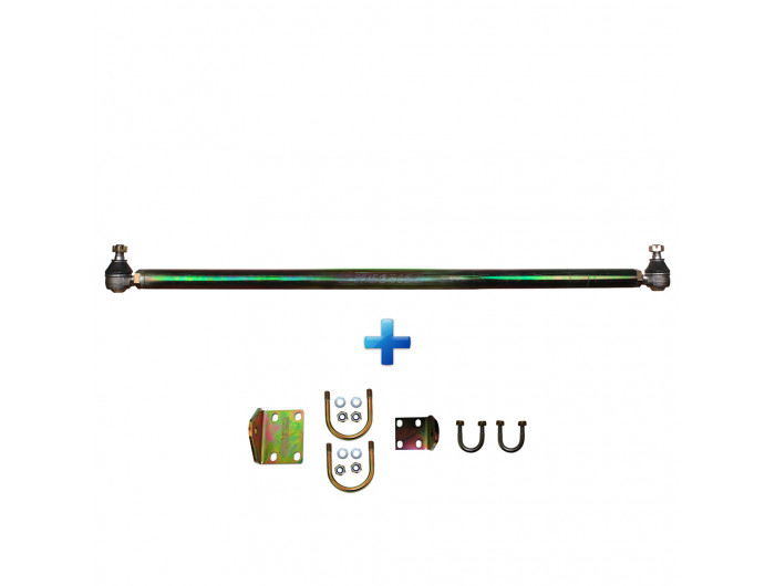 Superior Comp Spec Solid Bar Drag Link Suitable For Land Rover Discovery (Series 1) Adjustable (Each) - LDR4140DRAGL-V3