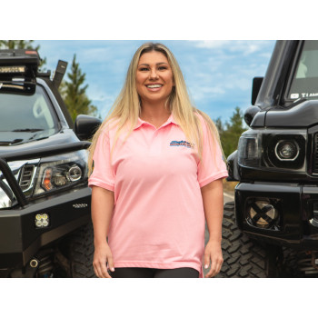 Superior Unisex Classic Polo Pink (Each) - SUP-POLO-M-PINK-XXX