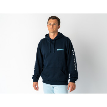 Superior Unisex Hoodie Navy with Sleeve Logo (Each) - SUP-HOODIE-LOGO-U-NAVY-XXX