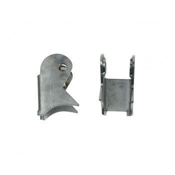Superior Rear Lower Shock Mounts Suitable For Gas Shocks Nissan Navara NP300 2015-20 (Pair) - SUP-NP300SHKMNTGS