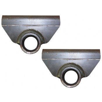 Superior Shackle Mount Suitable For Toyota LandCruiser 40/45/47/60/75 Series Front (35mm Bush) - SHMT-B-LCR01-A
