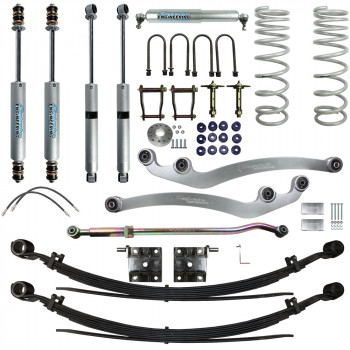 Superior Engineering 4 Inch (100mm) Lift Kit Suitable For Toyota LandCruiser 78 Series 4.2lt 6cyl - SUP-78G1-6-KIT-4INCH