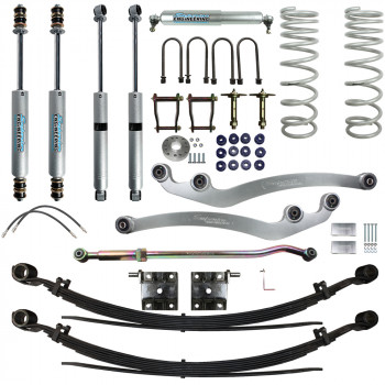 Superior Engineering 5 Inch (125mm) Lift Kit Suitable For Toyota LandCruiser 78 Series  4.2lt 6cyl - SUP-78G1-6-KIT-5INCH