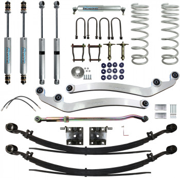 Superior Engineering 3 Inch (75mm) Lift Kit Suitable For Toyota LandCruiser 78 Series 8/2016 on 4.5lt V8 - SUP-78G2-8-KIT-3INCH
