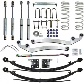 Superior Engineering 4 Inch (100mm) Lift Kit Suitable For Toyota LandCruiser 78 Series 8/2016 on 4.5lt V8 - SUP-78G2-8-KIT-4INCH