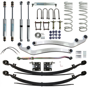 Superior Engineering 4 Inch (100mm) Lift Kit Suitable For Toyota LandCruiser 79 Series Single Cab 8/2016 on 4.5lt V8 - SUP-79G2-SC-8-KIT-4INCH
