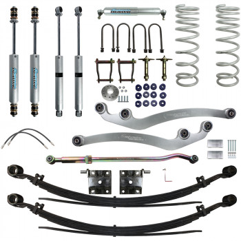Superior Engineering 5 Inch (125mm) Lift Kit Suitable For Toyota LandCruiser 79 Series Dual Cab 2023 on 2.8lt 4cyl - SUP-79G3-DC-4-KIT-5INCH