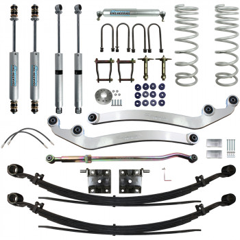 Superior Engineering 5 Inch (125mm) Lift Kit Suitable For Toyota LandCruiser 76 Series 8/2016 on 4.5lt V8 - SUP-76G2-8-KIT-5INCH
