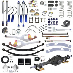 Superior Outback Tourer Leaf Sprung 3 Inch Lift, Track Corrected Chromoly Diamond Diff, 4.2T GVM Suitable For Toyota Landcruiser 79 Series Dual Cab (VSC Models) - SUP-79VLTC-FED3RAKIT20