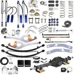 Superior Outback Tourer Leaf Sprung 3 Inch Lift, Track Corrected Chromoly Diamond Diff, 4.2T GVM Suitable For Toyota Landcruiser 79 Series Single Cab (VSC Models) - SUP-79VLTC-FED3RAKITSC20