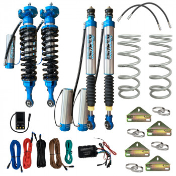 Superior Remote Reservoir ECDS 2.5 2 Inch (50mm) Lift Kit Suitable For Toyota LandCruiser 300 Series (Kit) - SUP-ECDS-LC3002