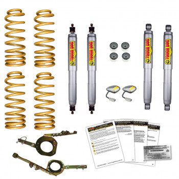 Tough Dog 3550kg GVM Upgrade Kit Suitable For Nissan Patrol GU Wagon (TD42 1997-2007) (ZD30 2000-16) - TDGVM-083-XXX