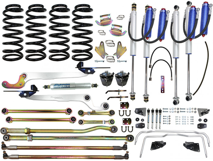 Superior Remote Reservoir 2.0 VSB14 Street Legal 3 Inch (75mm) Lift Kit Suitable For Nissan Patrol GQ (Kit) - SUP-RR-GQ3VSB
