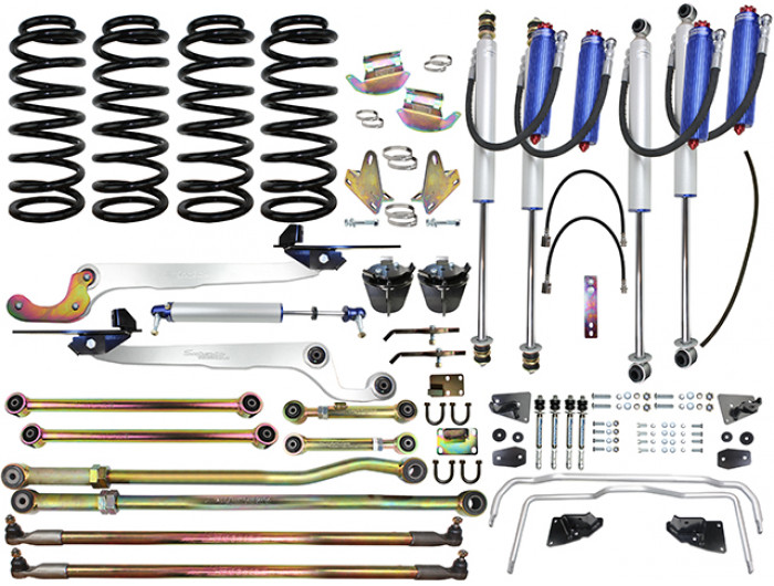 Superior Remote Reservoir 2.0 VSB14 Street Legal 3 Inch (75mm) Lift Kit Suitable For Nissan Patrol GU 98-99 Wagon Non-ESC (Kit) - SUP-RR-GUWAG3VSB