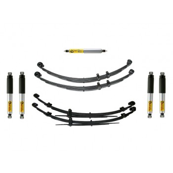 Tough Dog 2 Inch (50mm) Lift Kit Suitable For Nissan Patrol MQ with Tough Dog Adj Shocks - MQSTFRTA