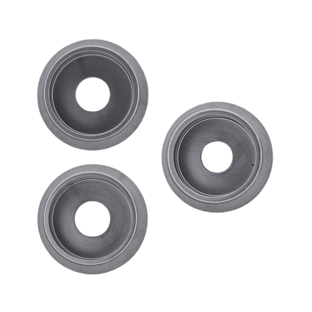 Stainless Steel Tapered Bolt Head Protector Cut Out