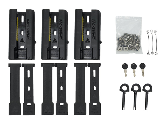 RacksBrax XD Hitch Triple Pack (Kit) - 9001