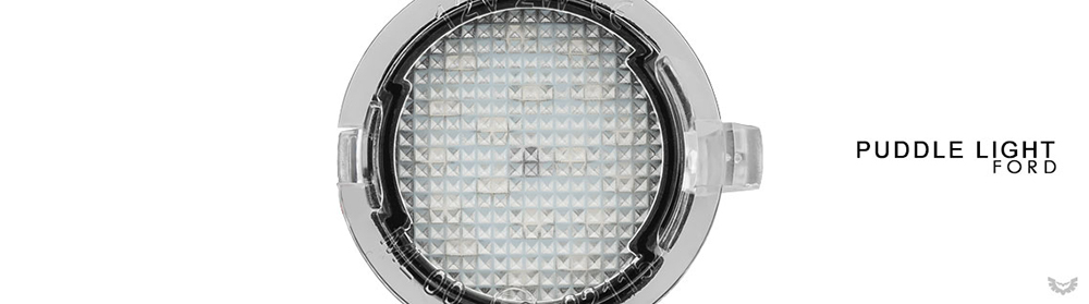 STEDI LED Mirror Puddle Lamp suitable for Ford Ranger PX2 and Everest (Pair) - LEDCONV-FORD-PDL