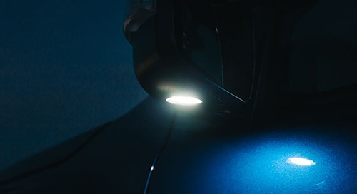 STEDI LED Mirror Puddle Lamp suitable for Ford Ranger PX2 and Everest (Pair) - LEDCONV-FORD-PDL