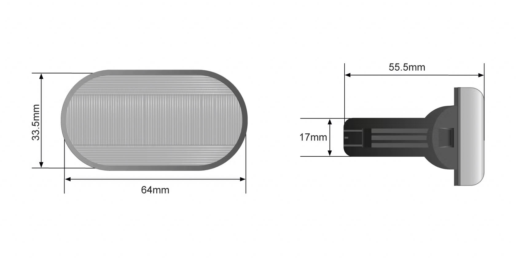 STEDI Dynamic LED Side Marker Suitable For Suzuki Jimny JB74