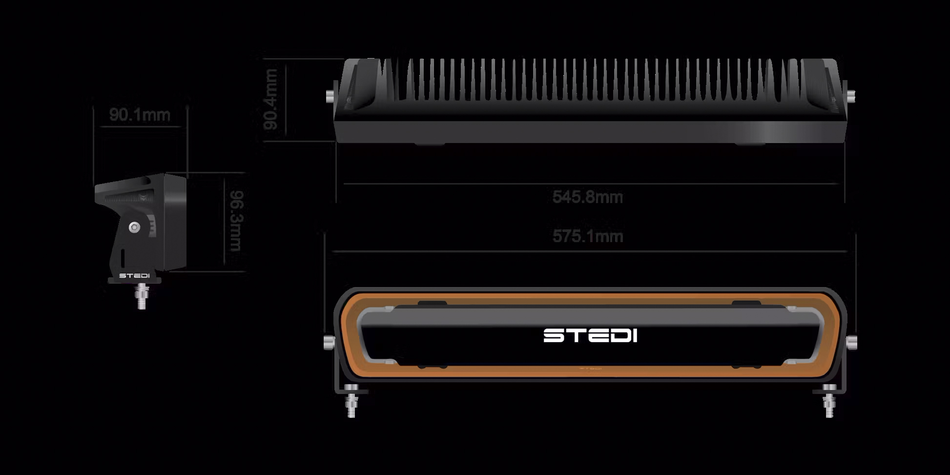 STEDI EVO Light Bar 22 Inch - ST-02-EVO-022