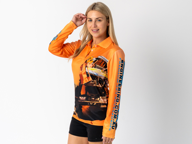 Superior Ladies Sublimated Fishing Shirt Ultra 4 (Each) - SUP-FISHSL-L-ULTRA-XXX