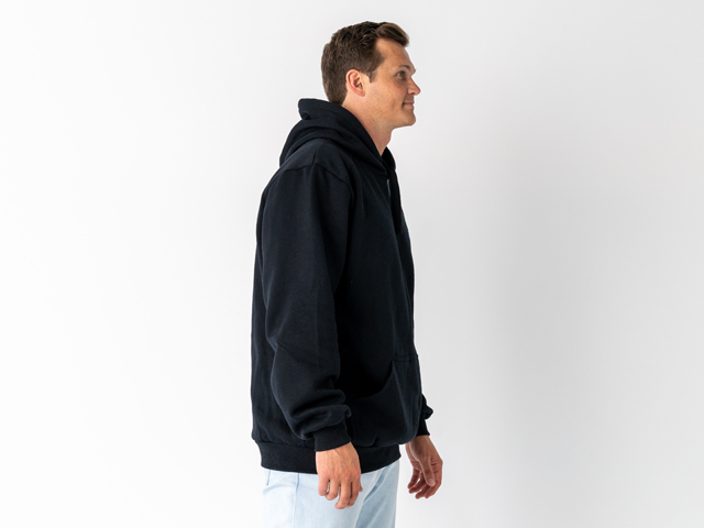 Superior Unisex Hoodie Black (Each) - SUP-HOODIE-U-BLK-XXX