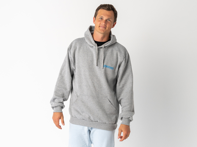Superior Unisex Hoodie Grey Marle (Each) - SUP-HOODIE-U-GREY-XXX