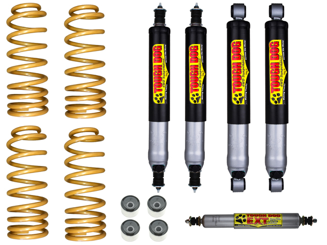 Tough Dog 2 Inch (50mm) Lift Kit Suitable For Nissan Patrol GU 98-99 Wagon/98 on Ute (Stage 2) (Kit) - TDGU150S2